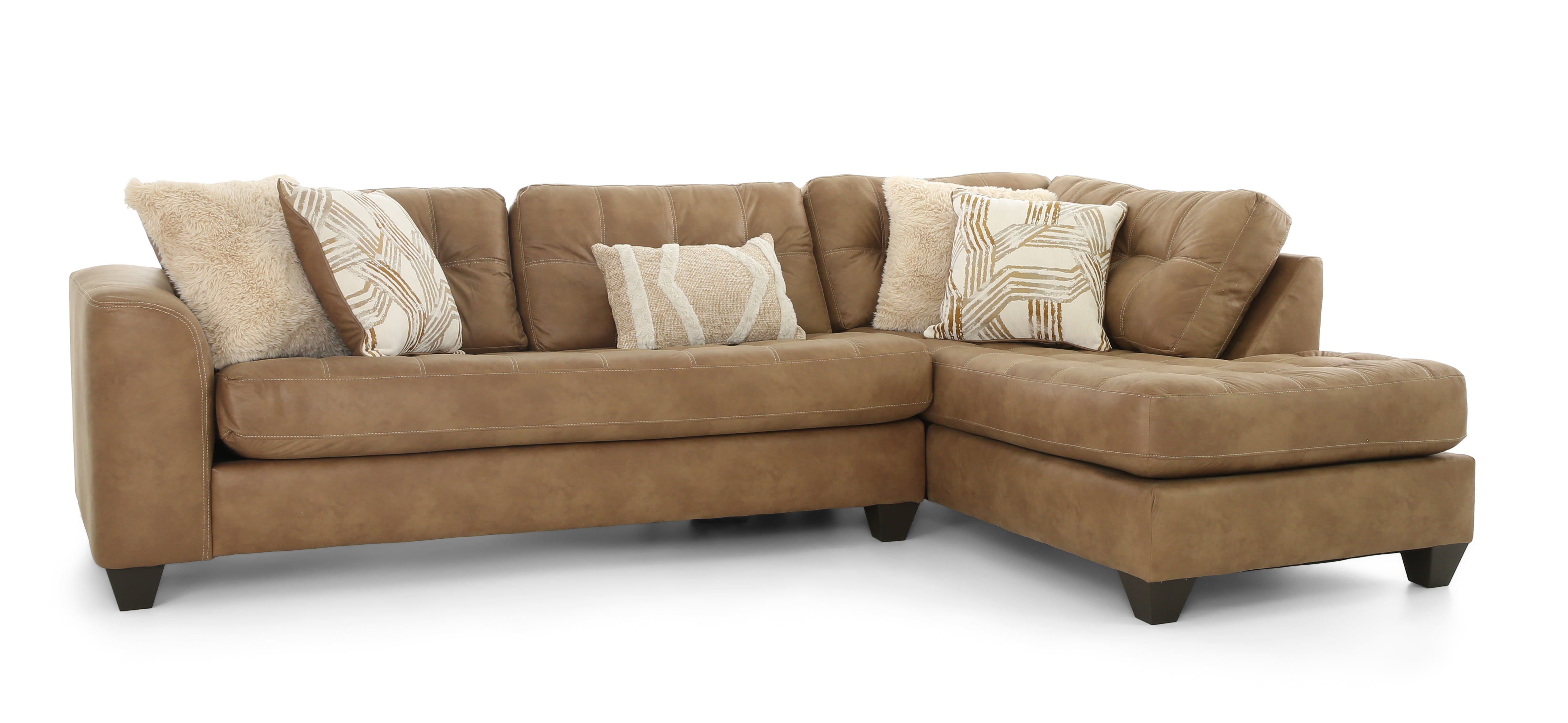 Crow 2 Piece Sectional - Camel - Additional View 3
