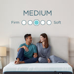 Tempur Sealy - Proadapt 2.0 Medium King Mattress - White|Black Fabric - Mattresses