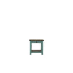 Lawman End Table - Turquoise