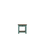 Lawman End Table - Turquoise