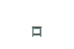 Lawman End Table - Turquoise