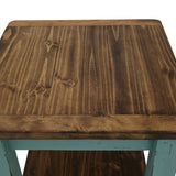 Lawman End Table - Turquoise - Additional View 4