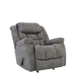 Tatum Rocker Recliner - Pewter - Additional View 1