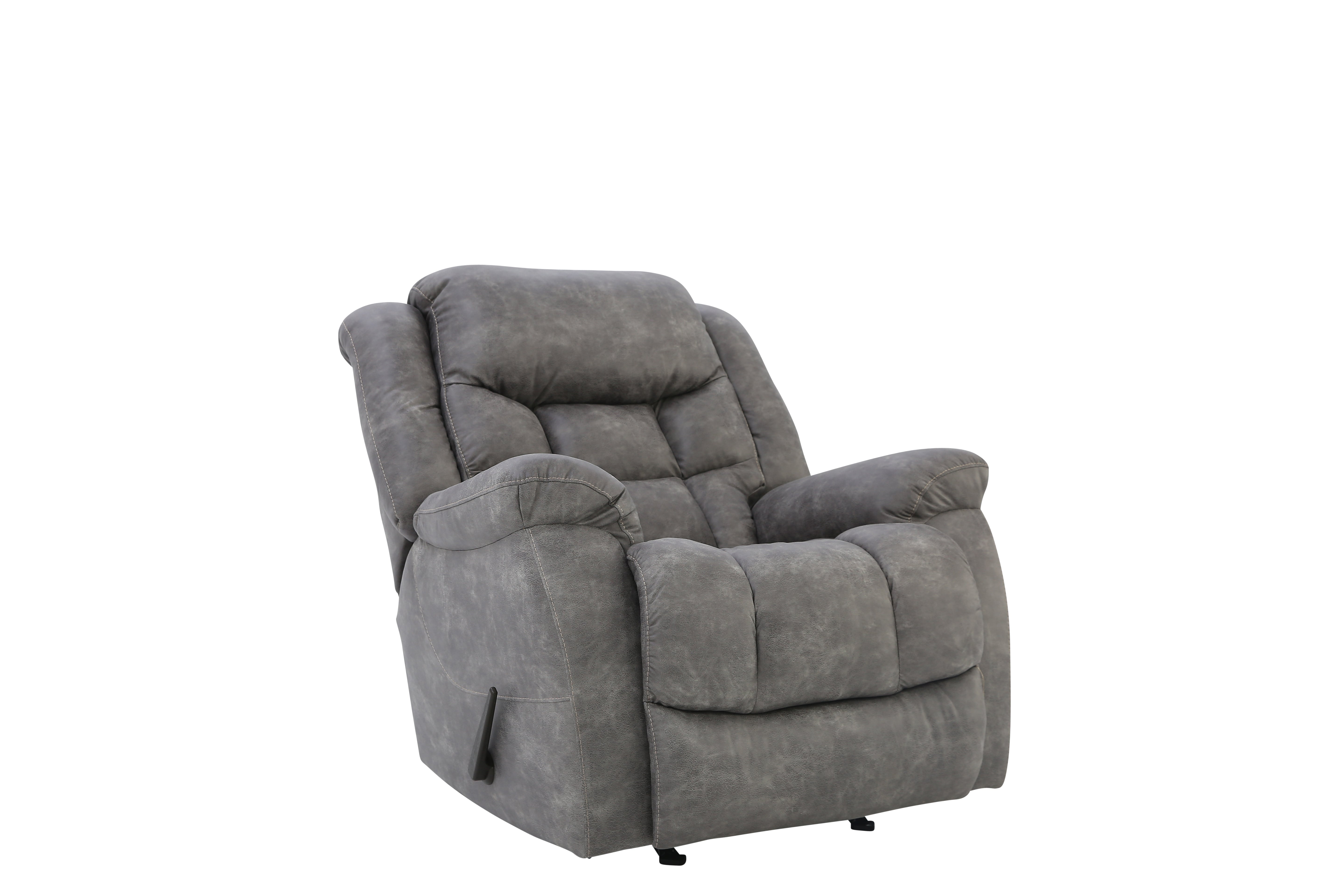 Tatum Rocker Recliner - Pewter - Additional View 1