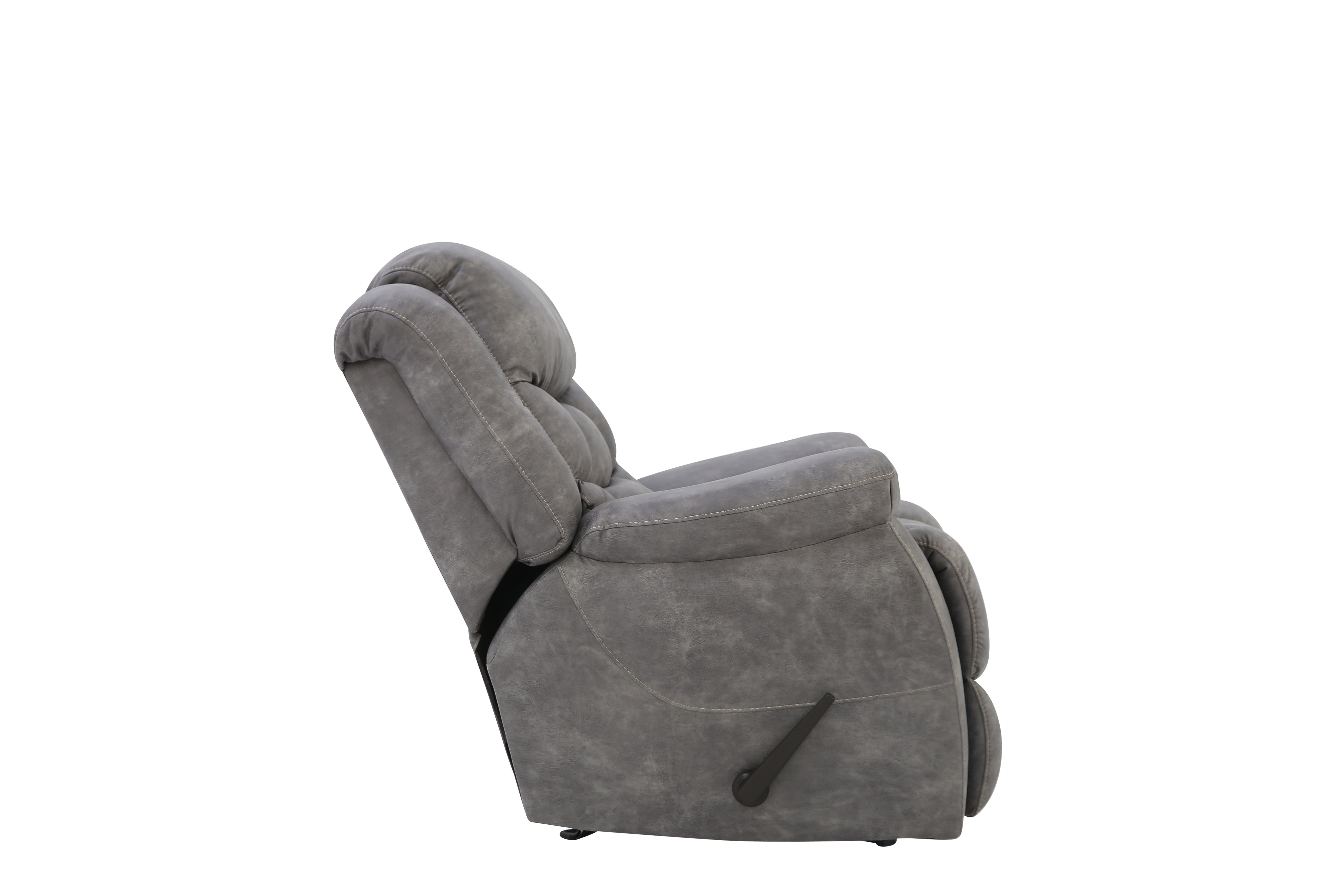 Tatum Rocker Recliner - Pewter - Additional View 2