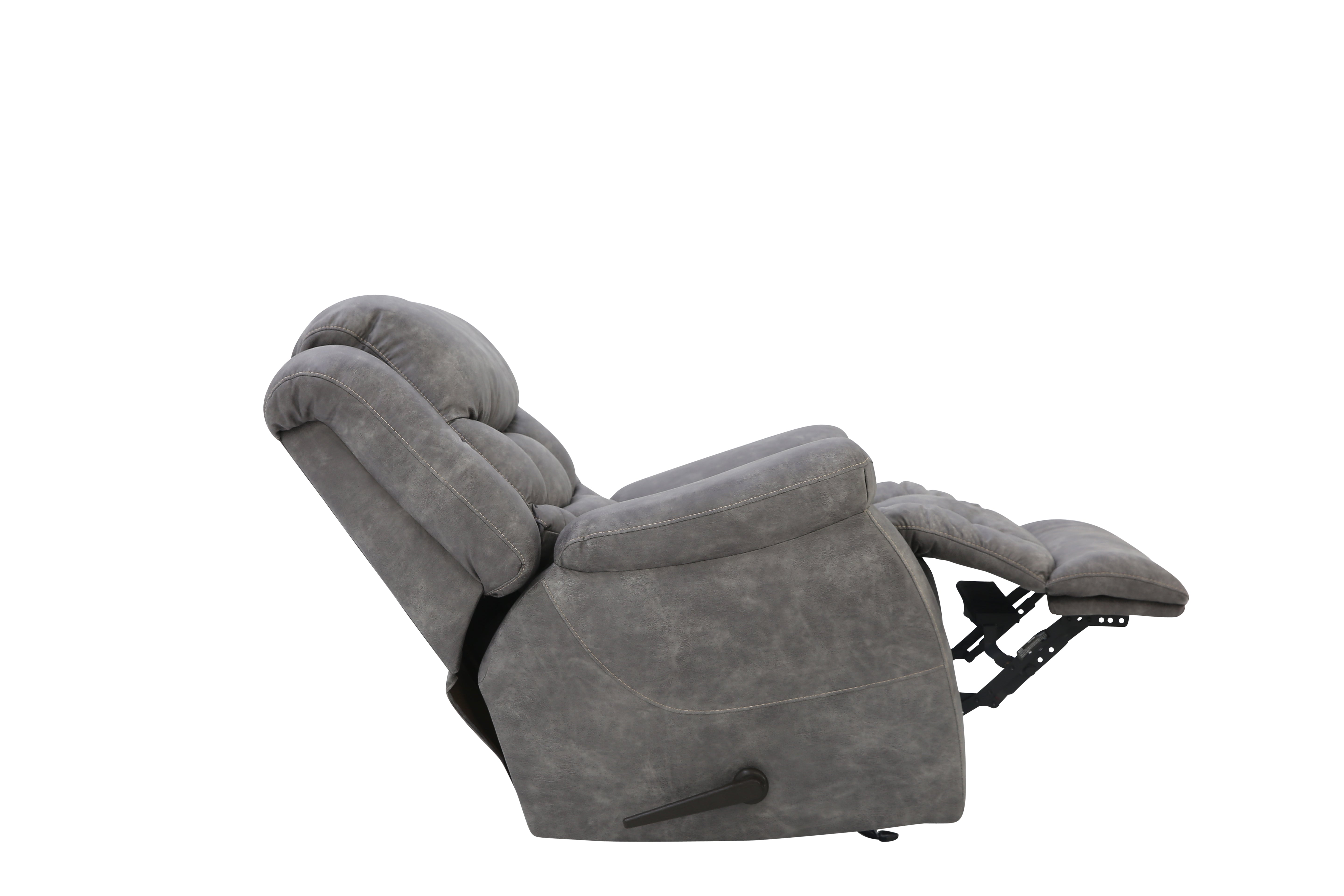 Tatum Rocker Recliner - Pewter - Additional View 3