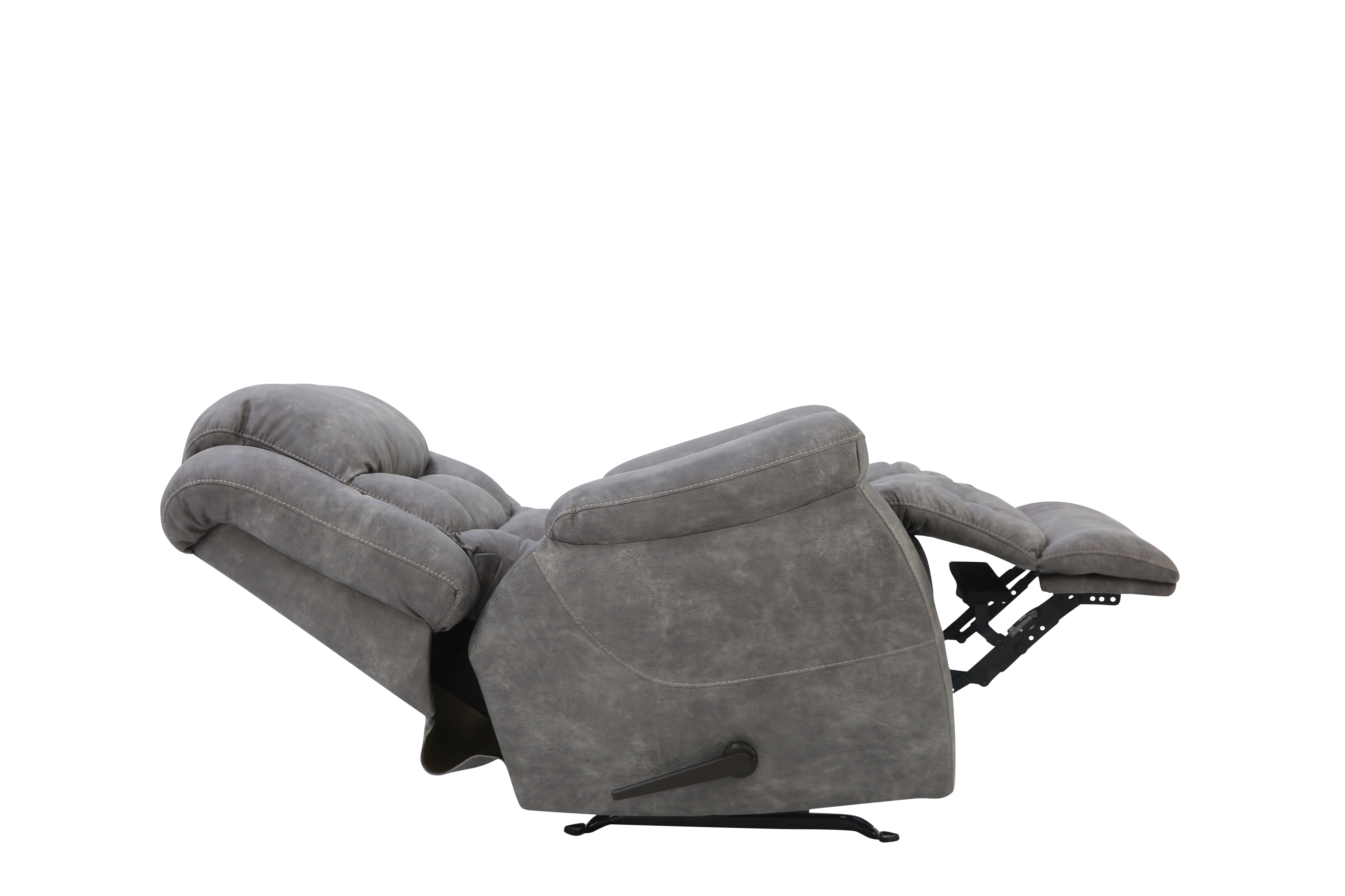 Tatum Rocker Recliner - Pewter - Additional View 4
