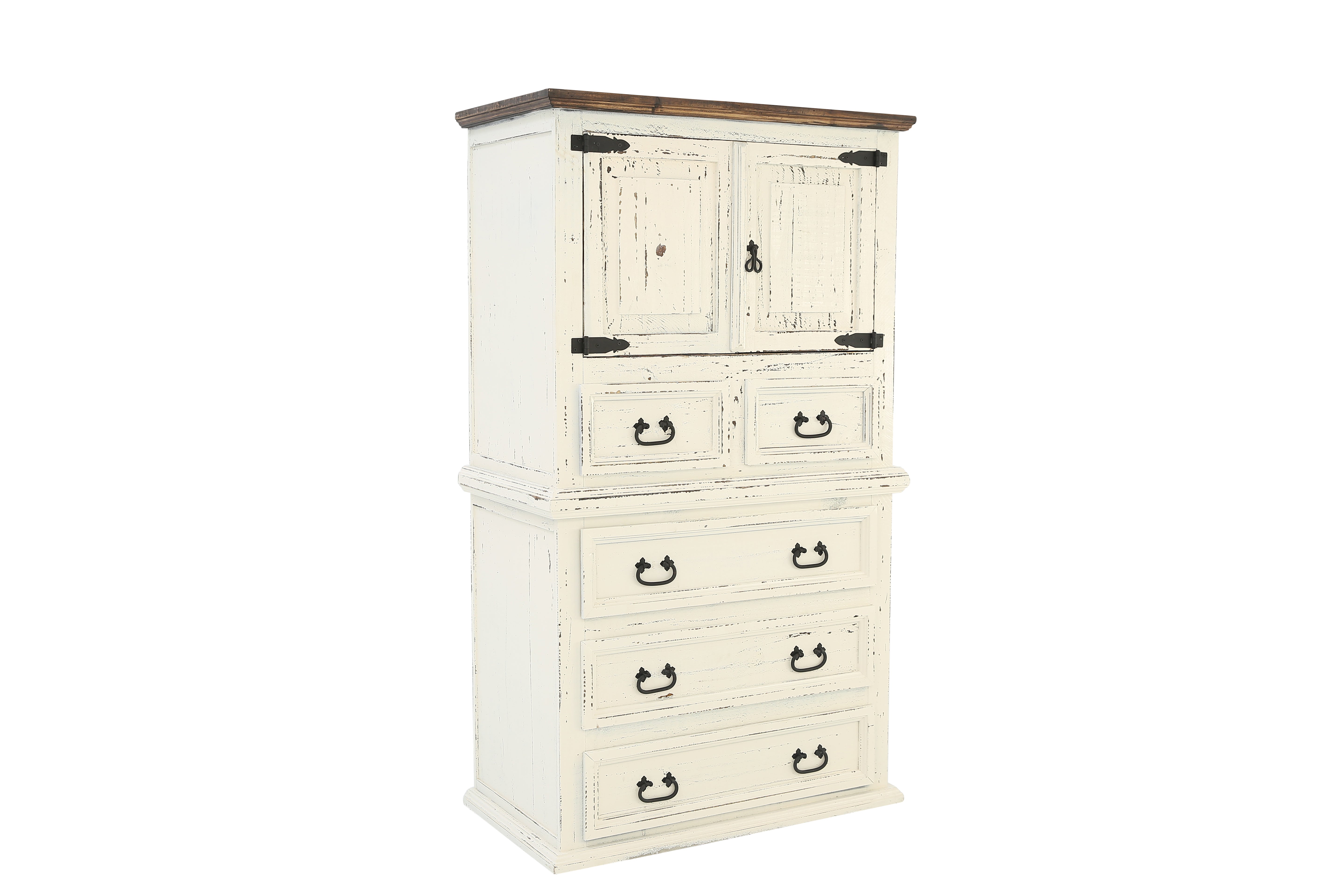 MANSION AGED WHITE CHEST - Additional View 1