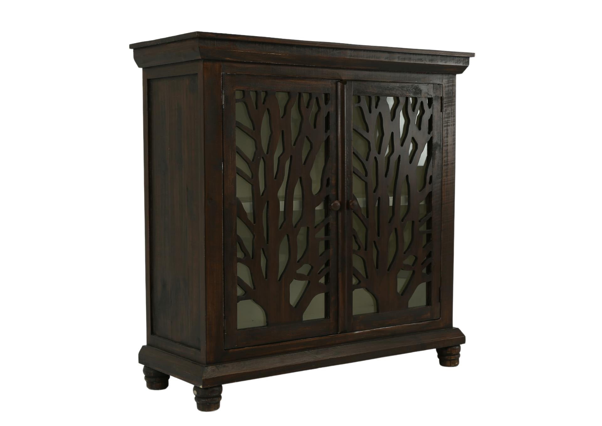 Cabinet Tree - Tobacco/White - Additional View 1
