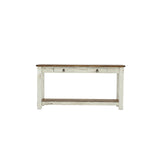 Lawman Sofa Table - White