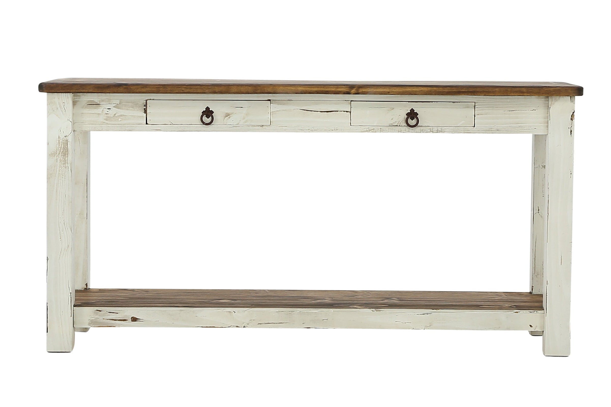 Lawman Sofa Table - White