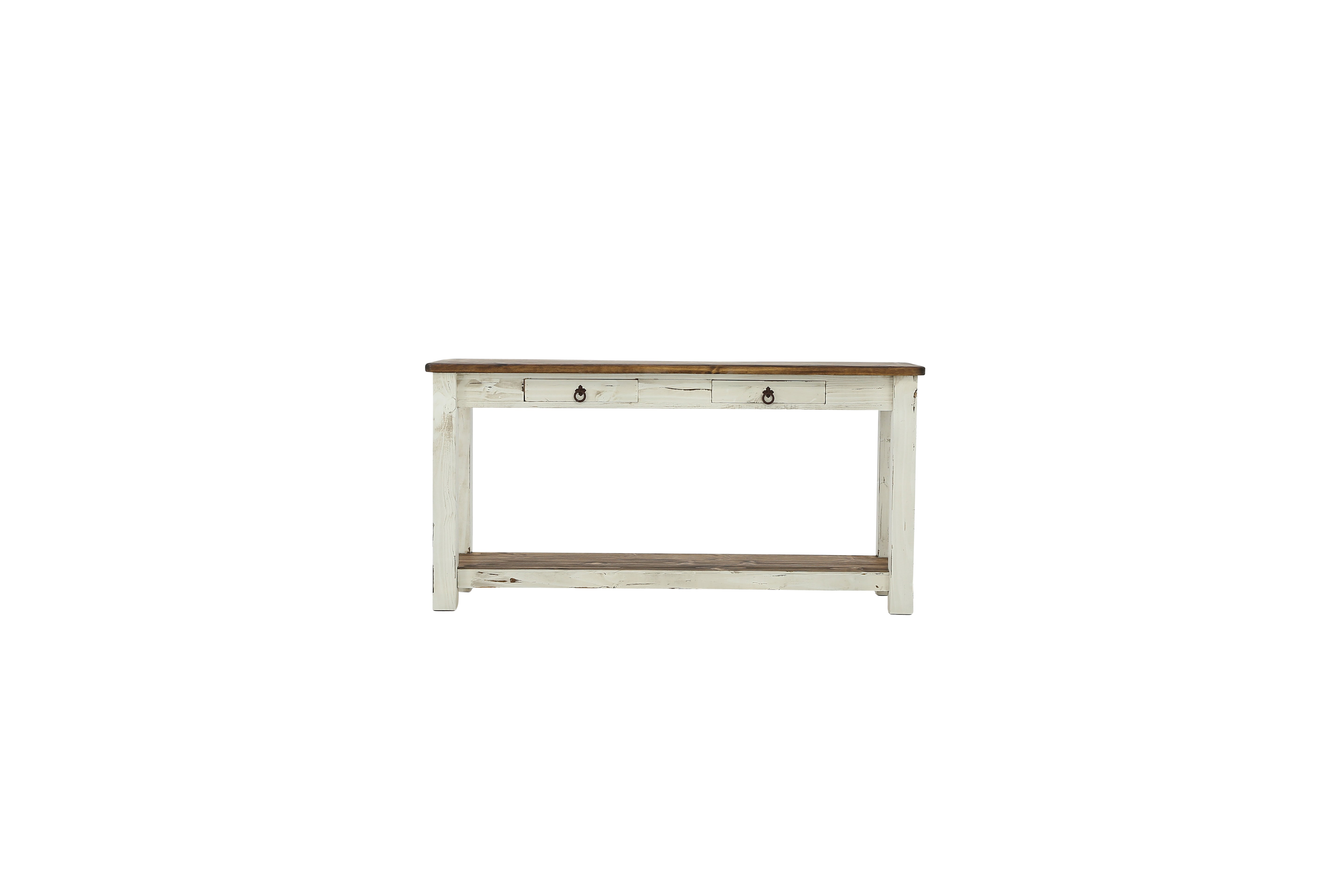 Lawman Sofa Table - White
