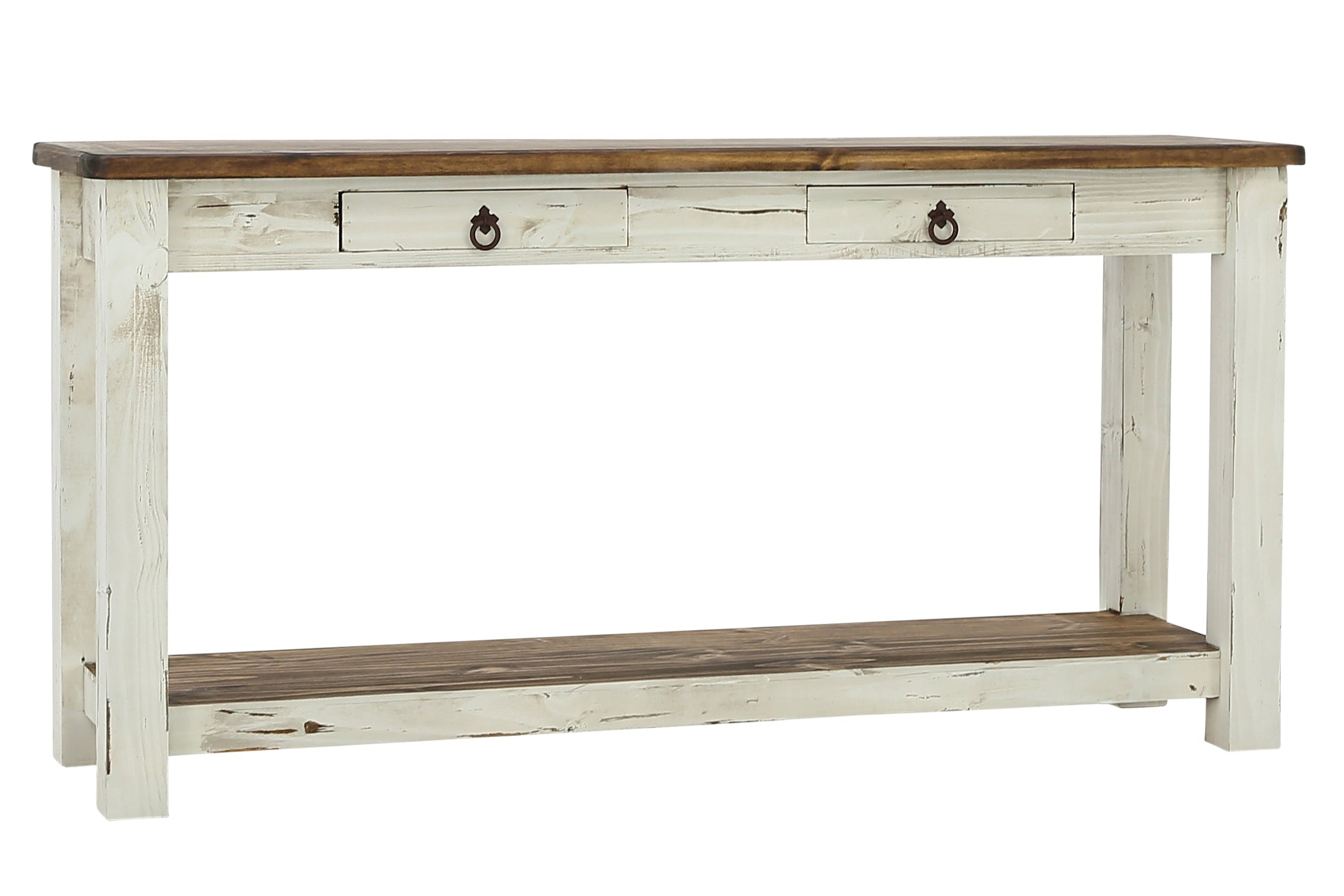 Lawman Sofa Table - White - Additional View 1