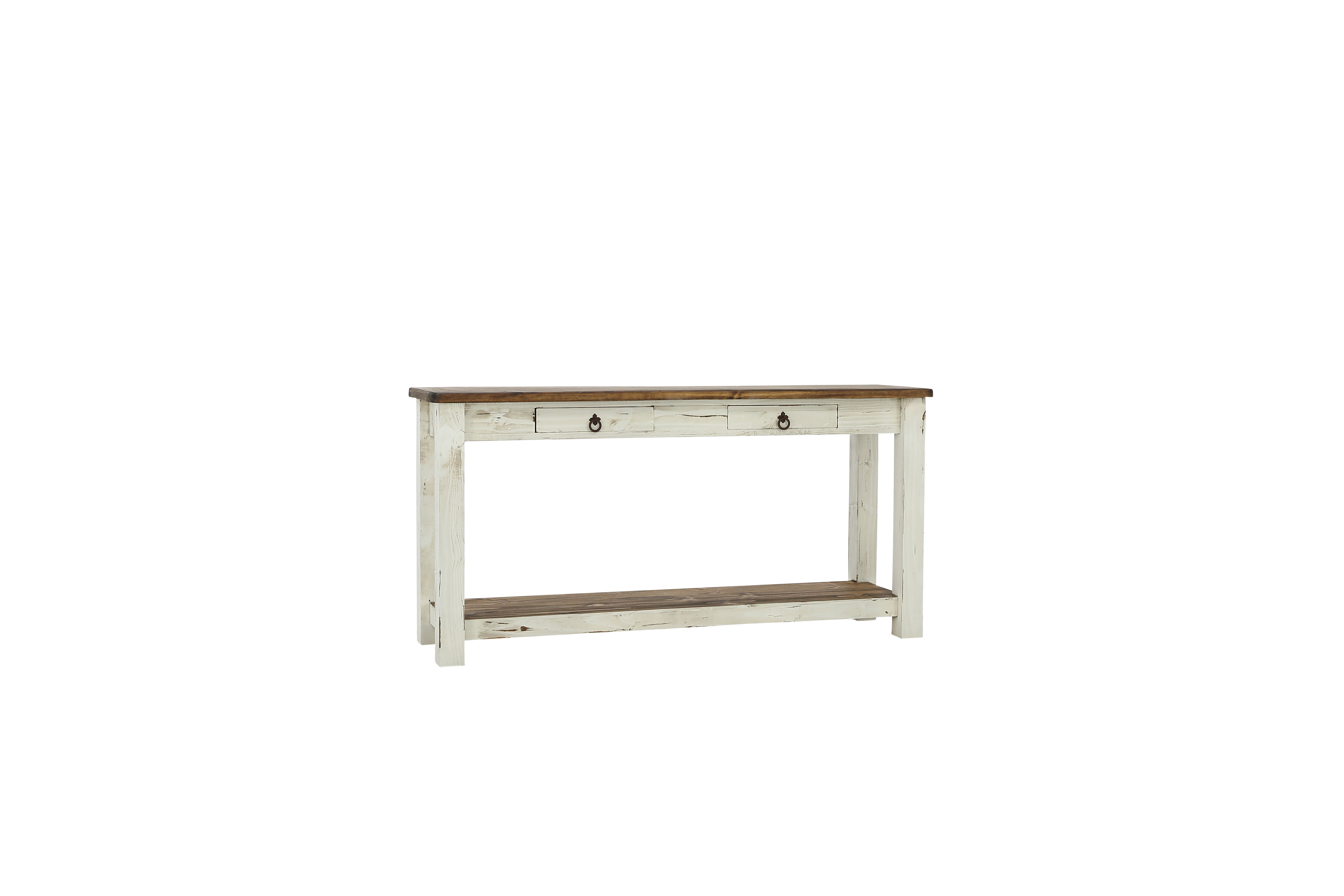 Lawman Sofa Table - White - Additional View 1
