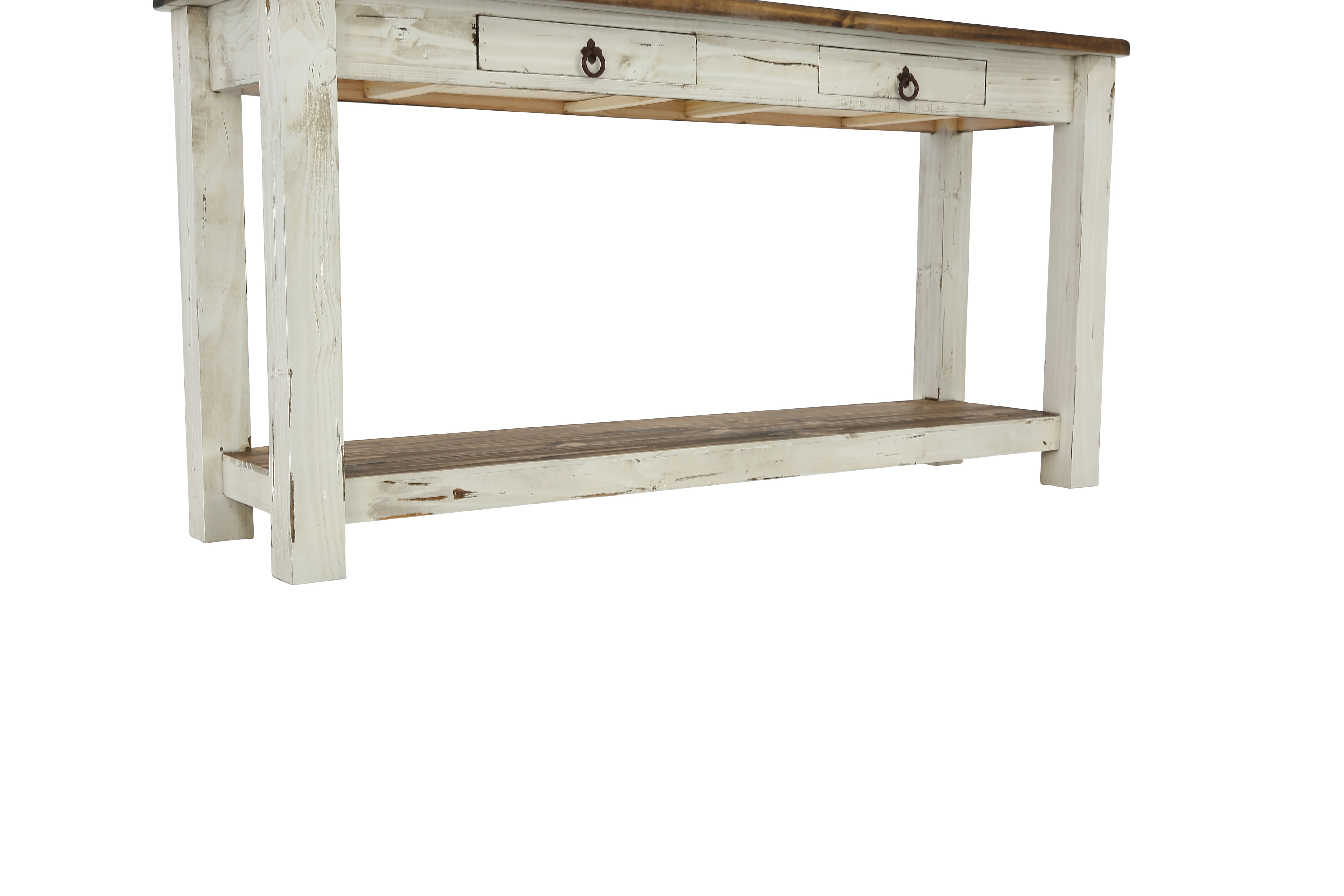 Lawman Sofa Table - White - Additional View 2
