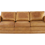 VENETIAN COGNAC LEATHER SOFA