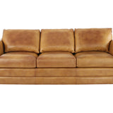 VENETIAN COGNAC LEATHER SOFA