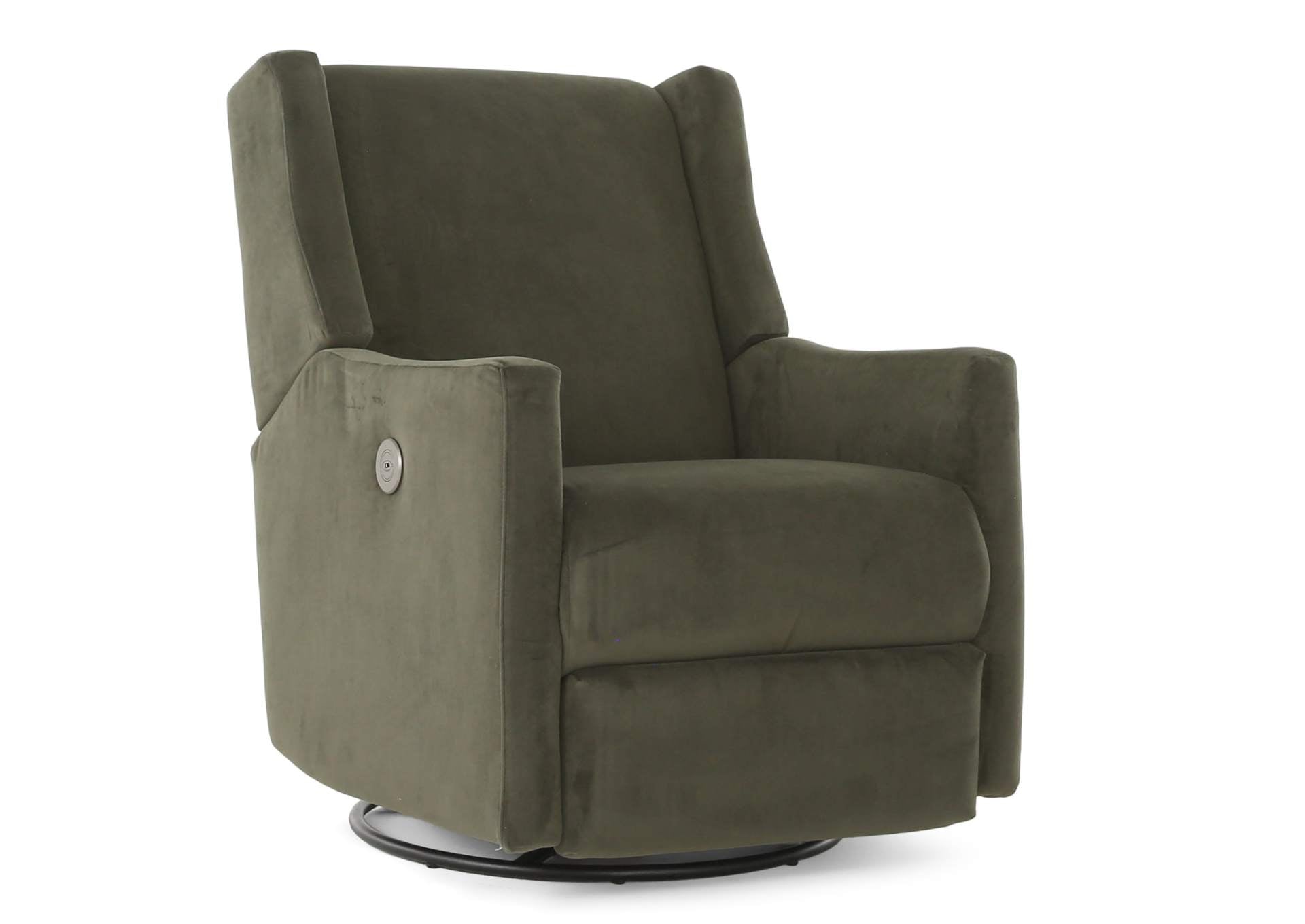 LILLIAN LODEN POWER SWIVEL GLIDER RECLINER - Additional View 1