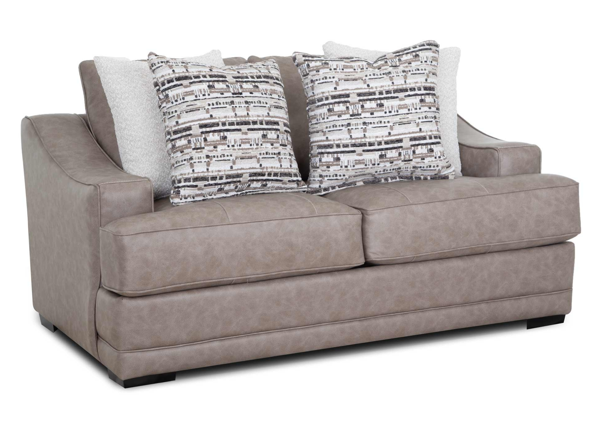 DUVALL GREIGE LOVESEAT - Additional View 1