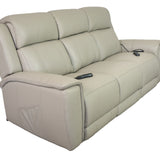 Eraqus Leather Power Sofa With Immersive Audio