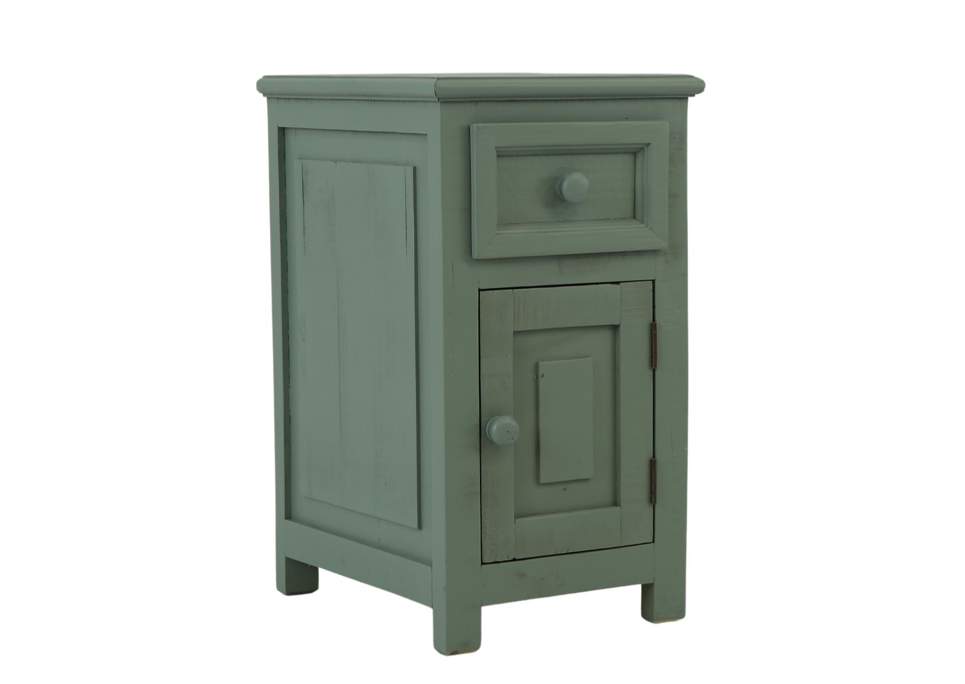 Classic Beach Accent Table - Blue - Additional View 1