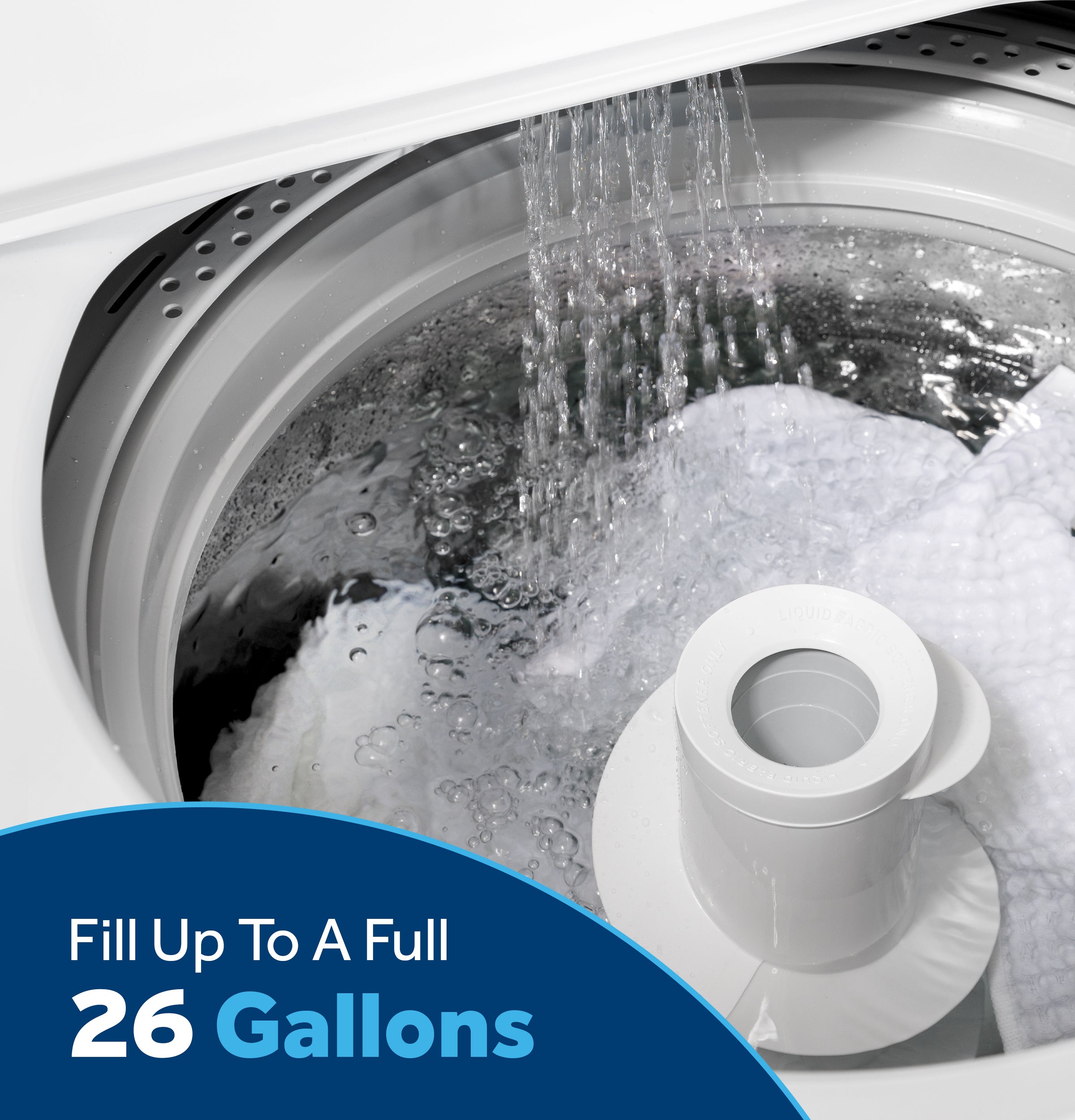 GE WHITE TOP LOAD 4.5CU WASHER - Washers - Additional View 18