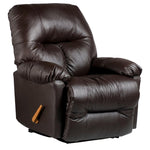 WANDERER CHOCOLATE LEATHER SPACE SAVER RECLINER