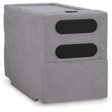 Ashley Furniture - Nexseat Granite 8 Piece Sectional With Audio System - Gray Next-Gen Nuvella - Sectionals - Additional View 5