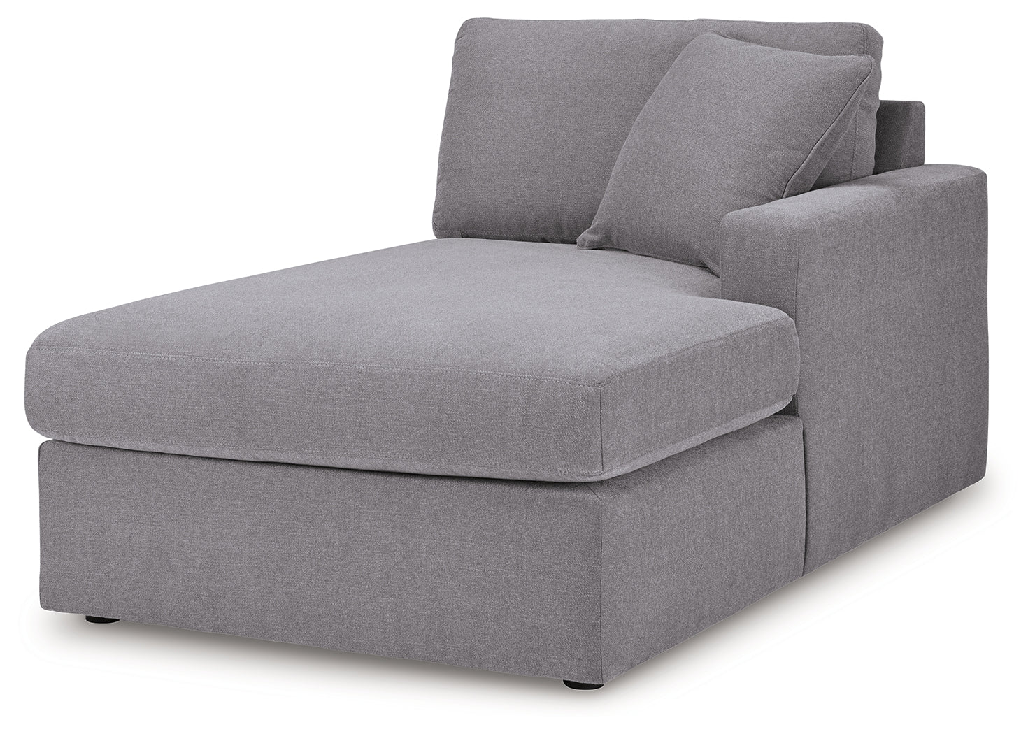 Ashley Furniture - Nexseat Granite 8 Piece Sectional With Audio System - Gray Next-Gen Nuvella - Sectionals - Additional View 6