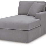 Ashley Furniture - Nexseat Granite 8 Piece Sectional With Audio System - Gray Next-Gen Nuvella - Sectionals - Additional View 6
