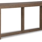 Ashley Furniture - CARITON GRAY SOFA TABLE - Wood - Tables