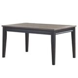 Steve Silver Furniture - RAVEN NOIR DINING TABLE - Dark Brown Wood - Tables