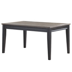 Steve Silver Furniture - RAVEN NOIR DINING TABLE - Dark Brown Wood - Tables