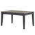 Steve Silver Furniture - RAVEN NOIR DINING TABLE - Dark Brown Wood - Tables