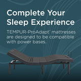 Tempur Sealy - Proadapt 2.0 Firm King Mattress - White|Black Fabric - Mattresses - Additional View 11
