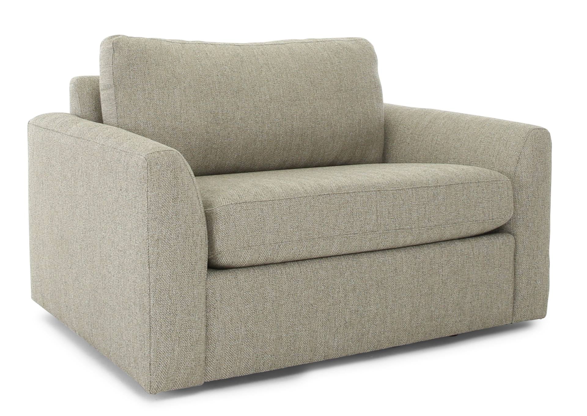 Colchester Chair With Bench Seat And Wedge Arm - Silt - Additional View 1