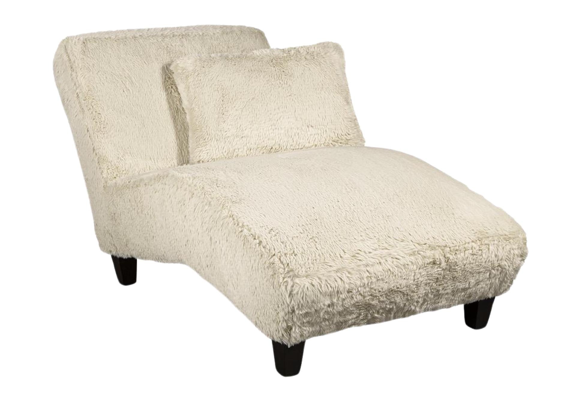 Yakety Yak Chaise - White