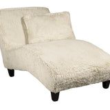 Yakety Yak Chaise - White