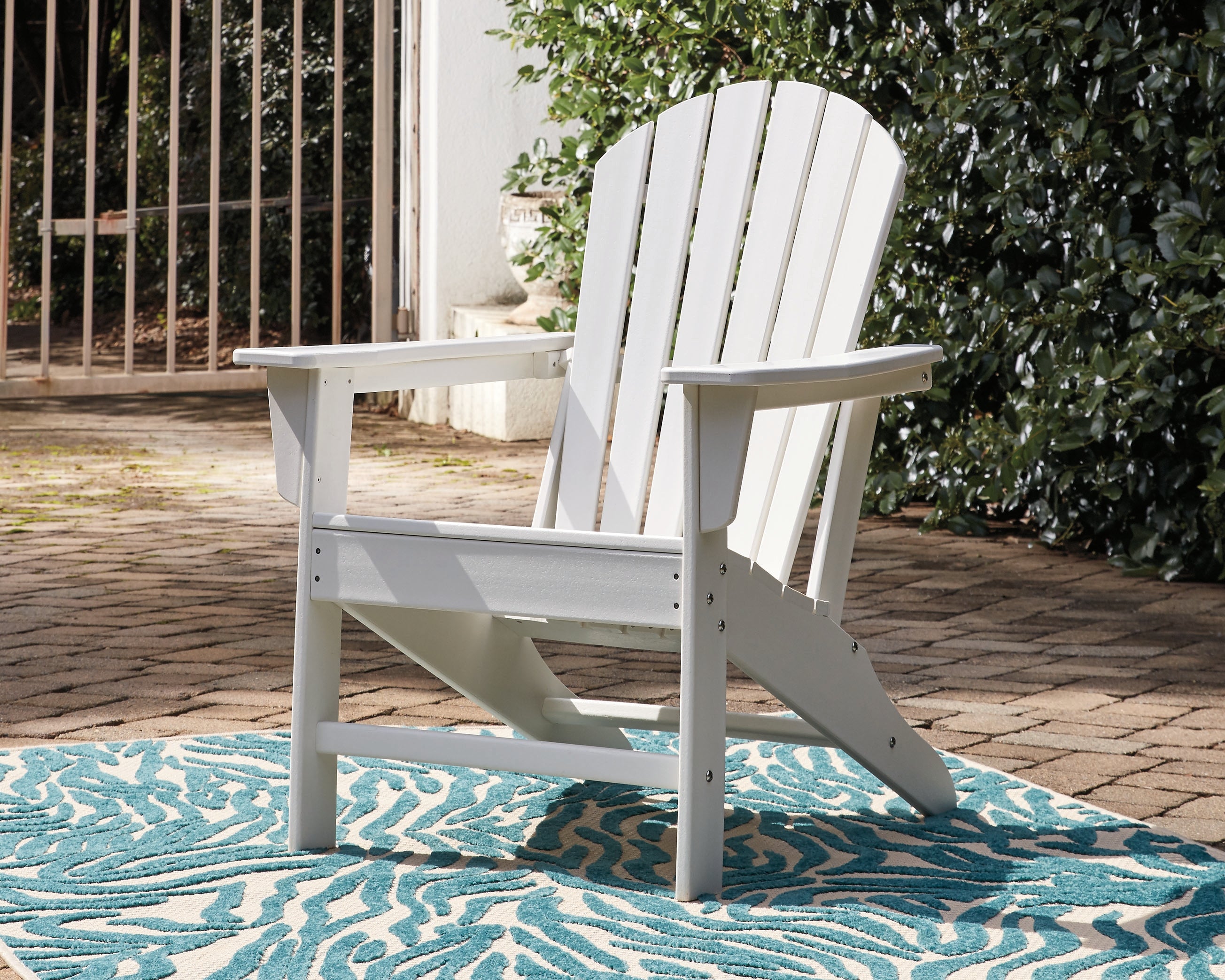 Ashley Furniture - Sundown Treasure Adirondack Chair - White - Plastic - Chairs - Additional View 1