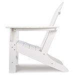 Ashley Furniture - Sundown Treasure Adirondack Chair - White - Plastic - Chairs - Additional View 4