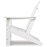 Ashley Furniture - Sundown Treasure Adirondack Chair - White - Plastic - Chairs - Additional View 4