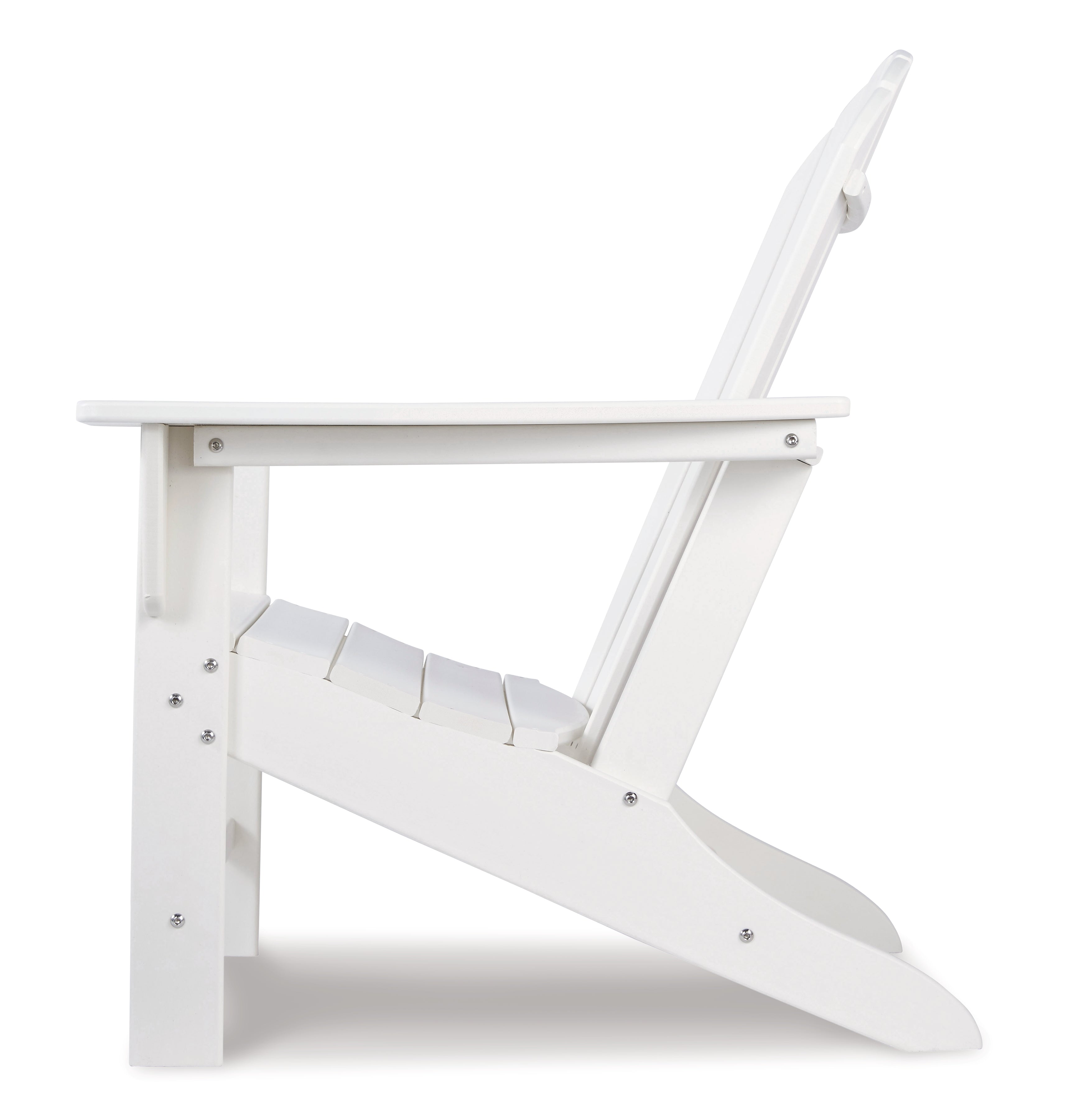 Ashley Furniture - Sundown Treasure Adirondack Chair - White - Plastic - Chairs - Additional View 4