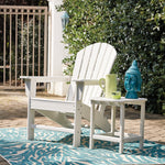 Ashley Furniture - Sundown Treasure Adirondack Chair - White - Plastic - Chairs - Additional View 6