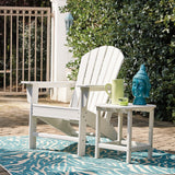 Ashley Furniture - Sundown Treasure Adirondack Chair - White - Plastic - Chairs - Additional View 6