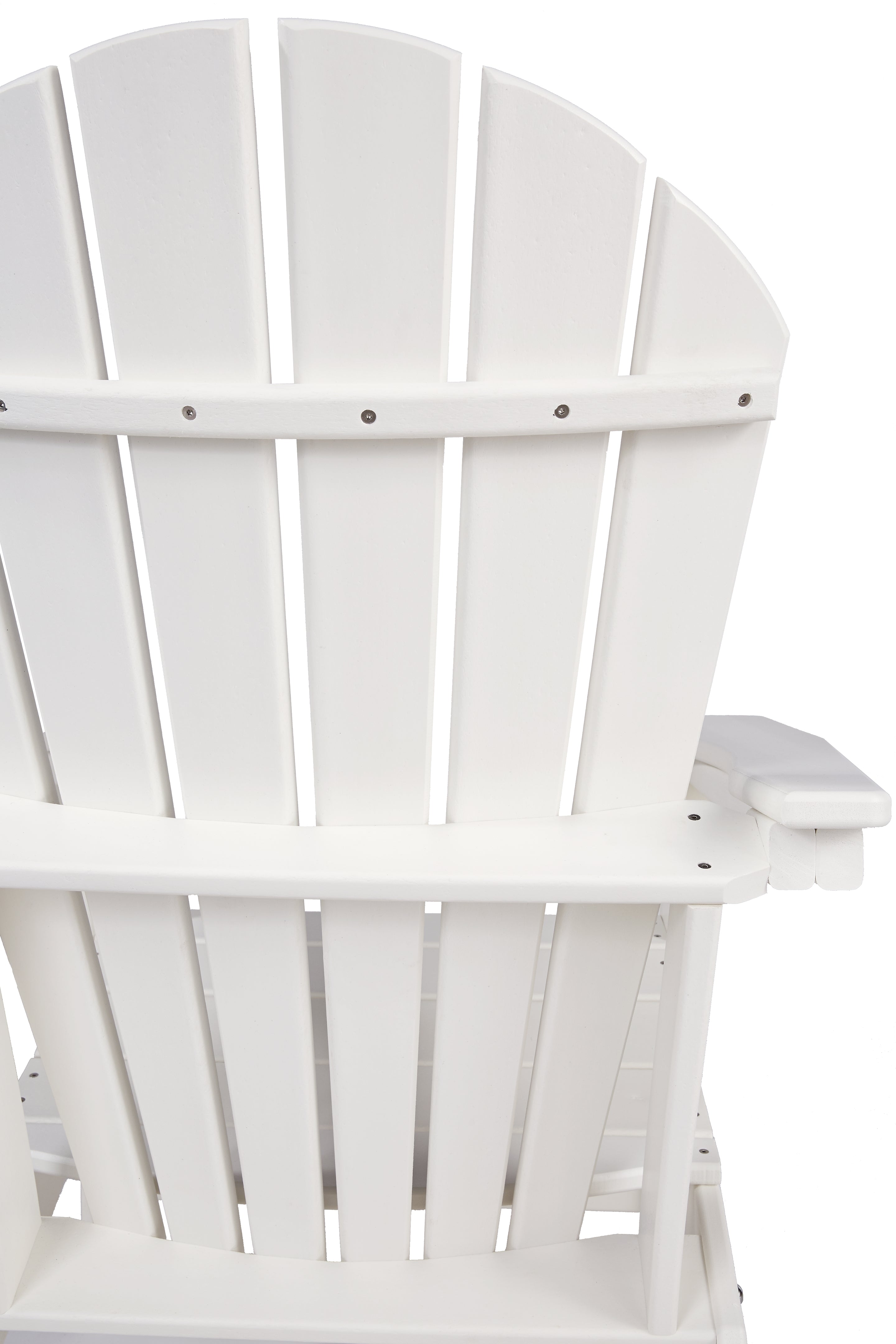 Ashley Furniture - Sundown Treasure Adirondack Chair - White - Plastic - Chairs - Additional View 10