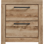 Ashley Furniture - Hyanna Nightstand - Brown - Beige Wood - Nightstands - Additional View 3