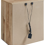Ashley Furniture - Hyanna Nightstand - Brown - Beige Wood - Nightstands - Additional View 5