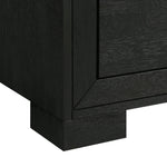 Elements International - ALLAN BLACK NIGHTSTAND - Wood - Nightstands - Additional View 5