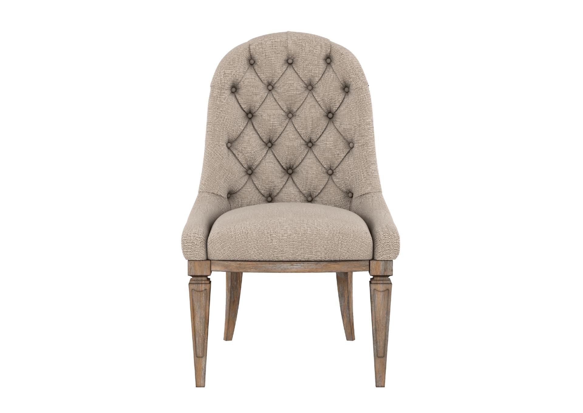 ARCHITRAVE UPHOLSTERED SIDE CHAIR