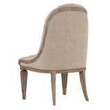 ARCHITRAVE UPHOLSTERED SIDE CHAIR - Additional View 2